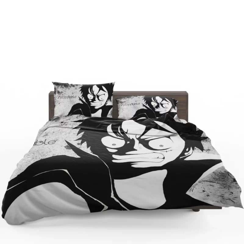 Unstoppable Monkey D. Luffy Anime Bedding Set