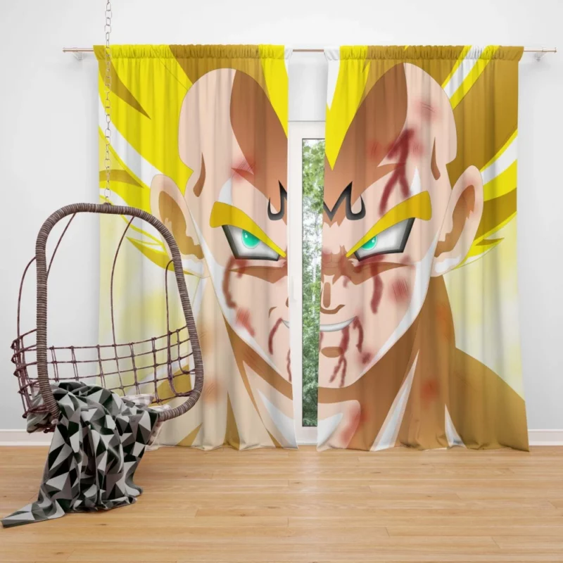 Vegeta Adventures in Dragon Ball Z Anime Curtain