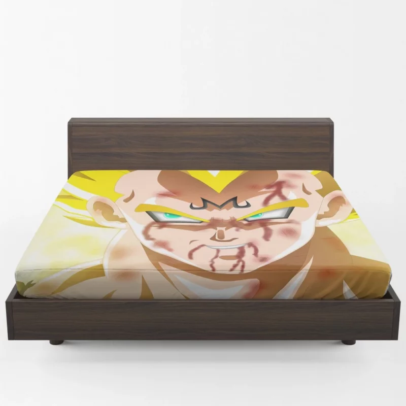 Vegeta Adventures in Dragon Ball Z Anime Fitted Sheet 1