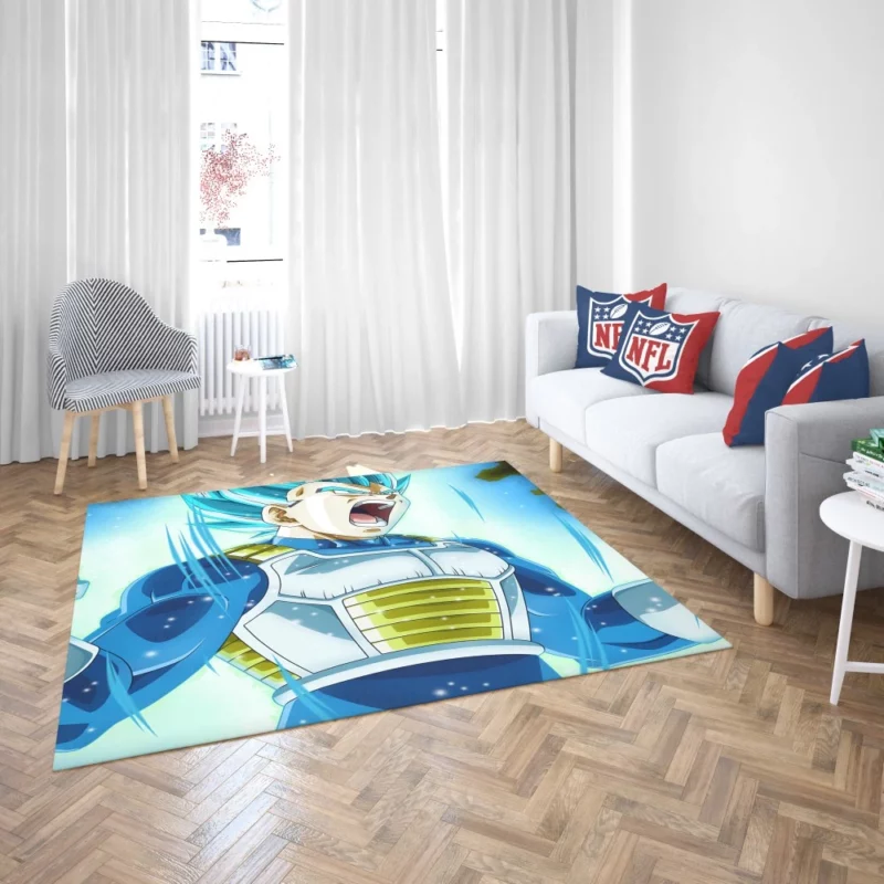 Vegeta Legendary Saiyan Warrior Anime Rug 2