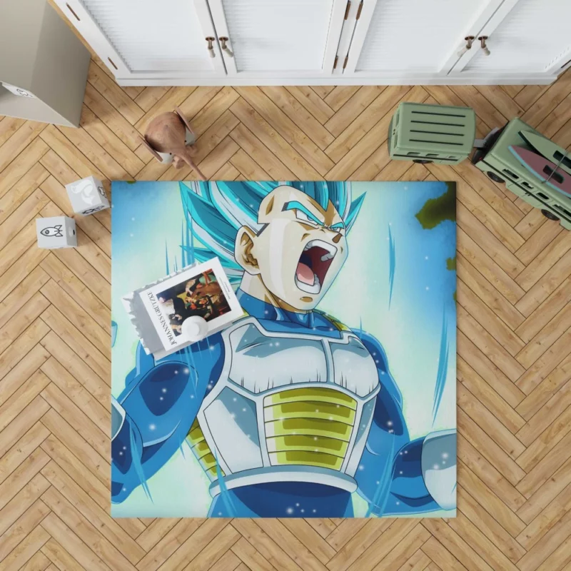 Vegeta Legendary Saiyan Warrior Anime Rug