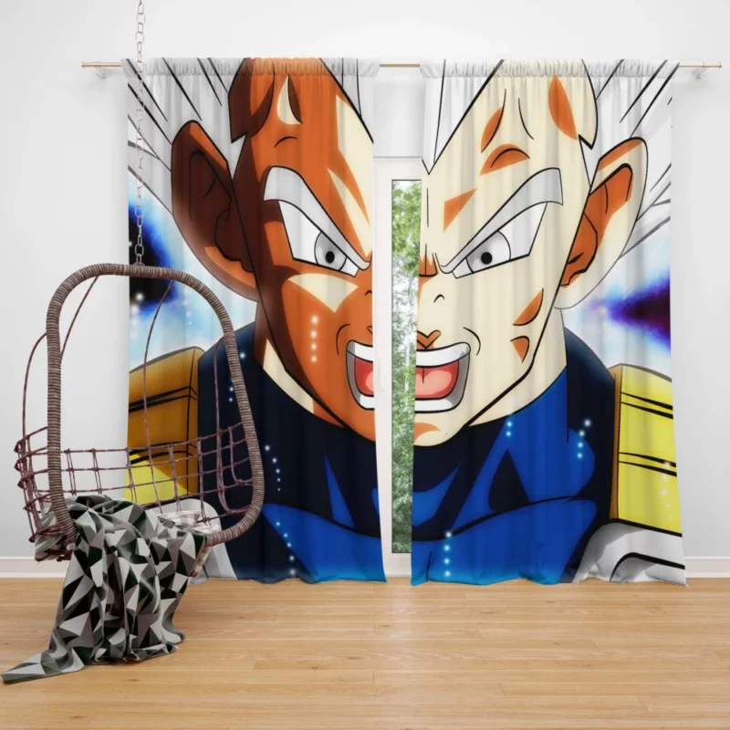 Vegeta Pursuit of Ultra Instinct Anime Curtain