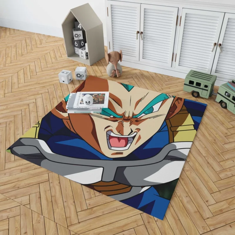 Vegeta San The Saiyan Prince Anime Rug 1