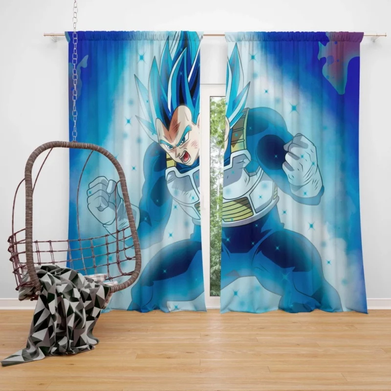 Vegeta Super Saiyan God Anime Curtain