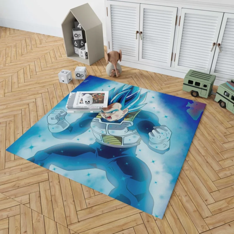 Vegeta Super Saiyan God Anime Rug 1