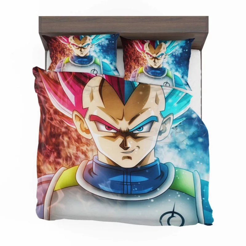 Vegeta Ultimate Form in Action Anime Bedding Set 1