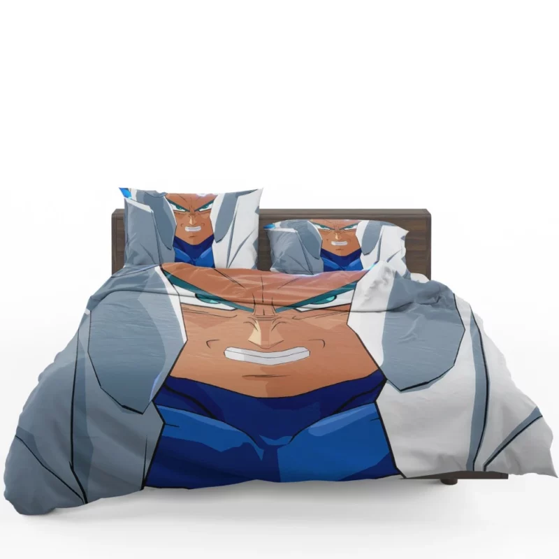 Vegeta Ultimate Transformation Blue Anime Bedding Set