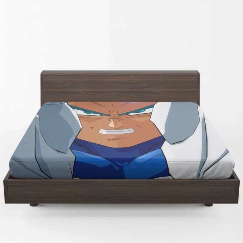 Vegeta Ultimate Transformation Blue Anime Fitted Sheet 1