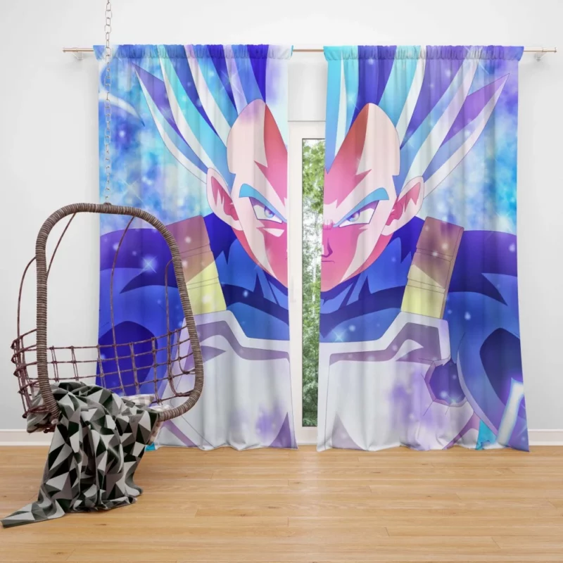 Vegeta Unstoppable Evolution Anime Curtain