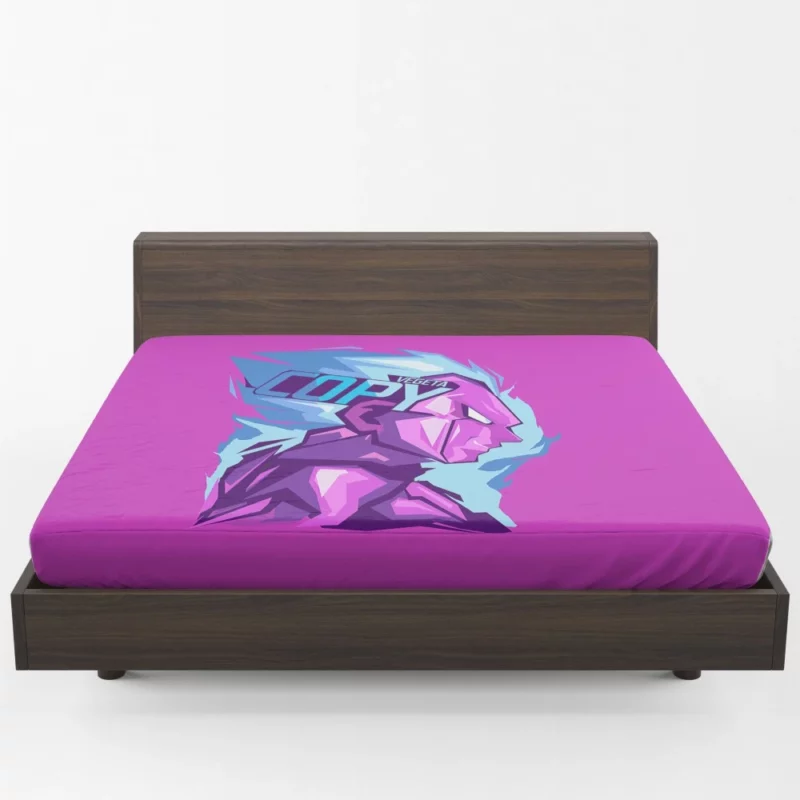 Warrior Path Vegeta Journey Anime Fitted Sheet 1