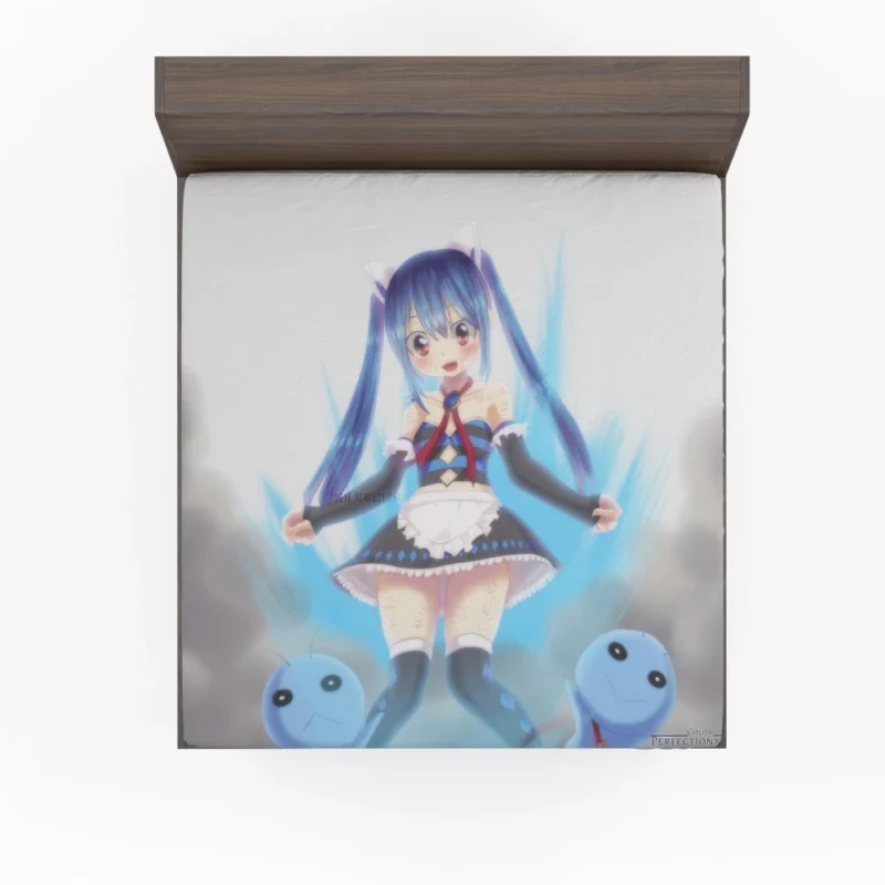 Wendy Marvell Dragon Slayer of Fairy Tail Anime Fitted Sheet