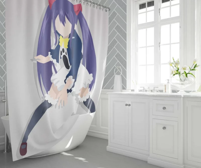 Wendy Marvell Fairy Tail Guiding Light Anime Shower Curtain 1