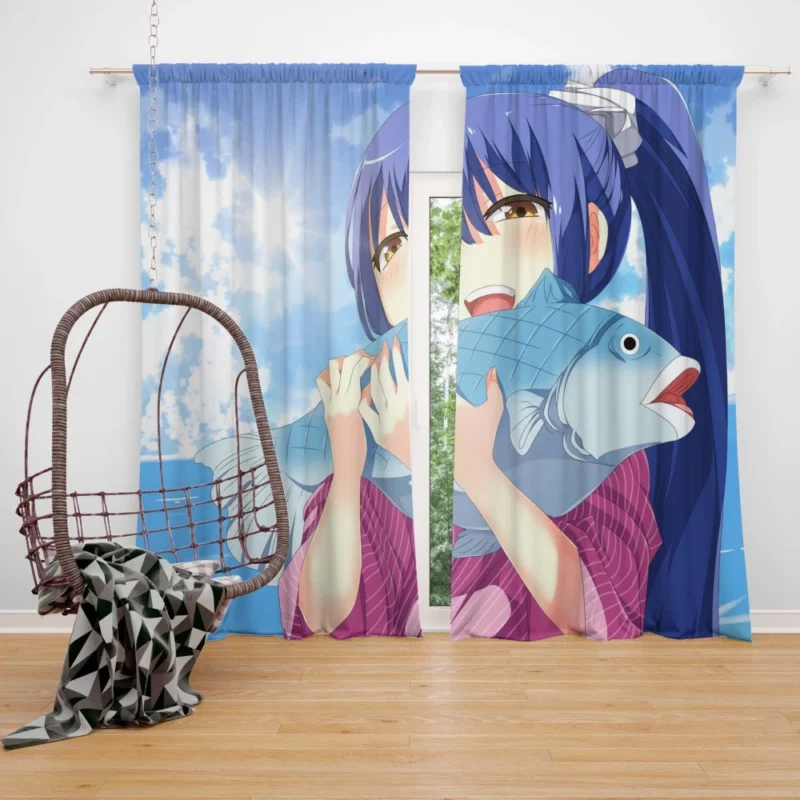Wendy Marvell Fairy Tail Sky Maiden Anime Curtain