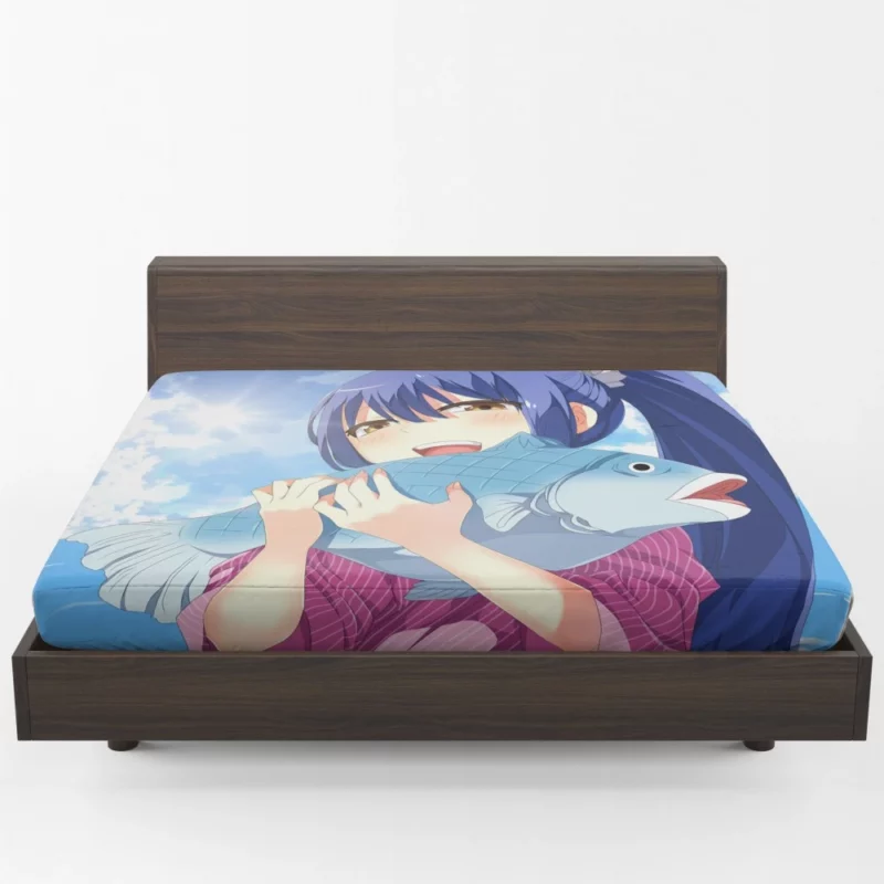 Wendy Marvell Fairy Tail Sky Maiden Anime Fitted Sheet 1