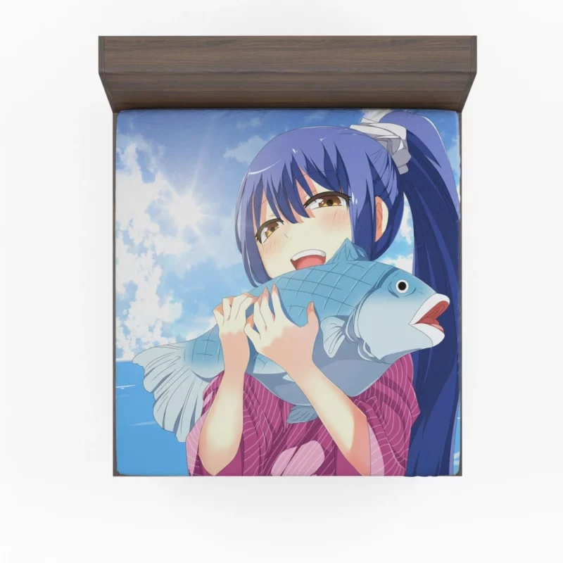 Wendy Marvell Fairy Tail Sky Maiden Anime Fitted Sheet