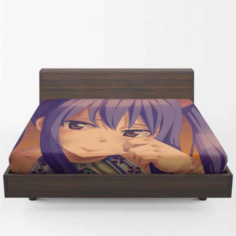 Wendy Marvell Magic and Friendship Anime Fitted Sheet 1