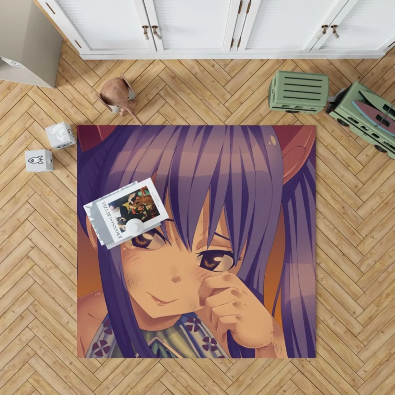 Wendy Marvell Magic and Friendship Anime Rug