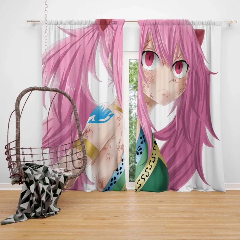 Wendy Marvell Wings of Friendship Anime Curtain