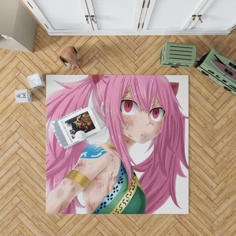 Wendy Marvell Wings of Friendship Anime Rug