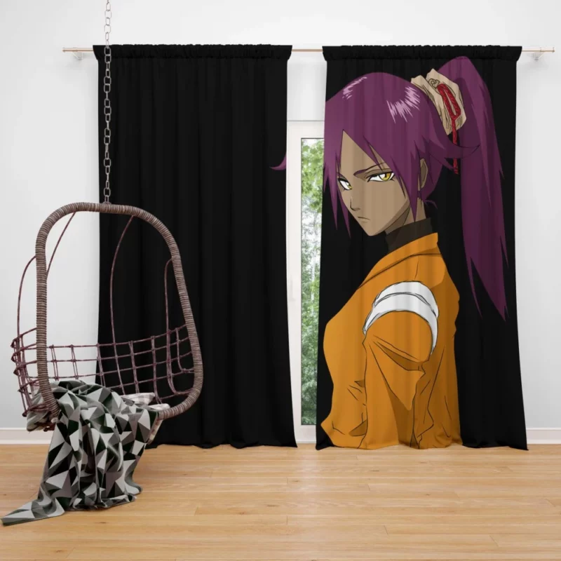 Yoruichi Shihôin Feline Agility Anime Curtain