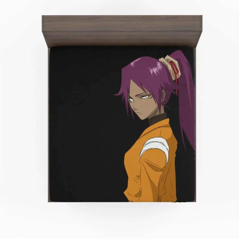 Yoruichi Shihôin Feline Agility Anime Fitted Sheet