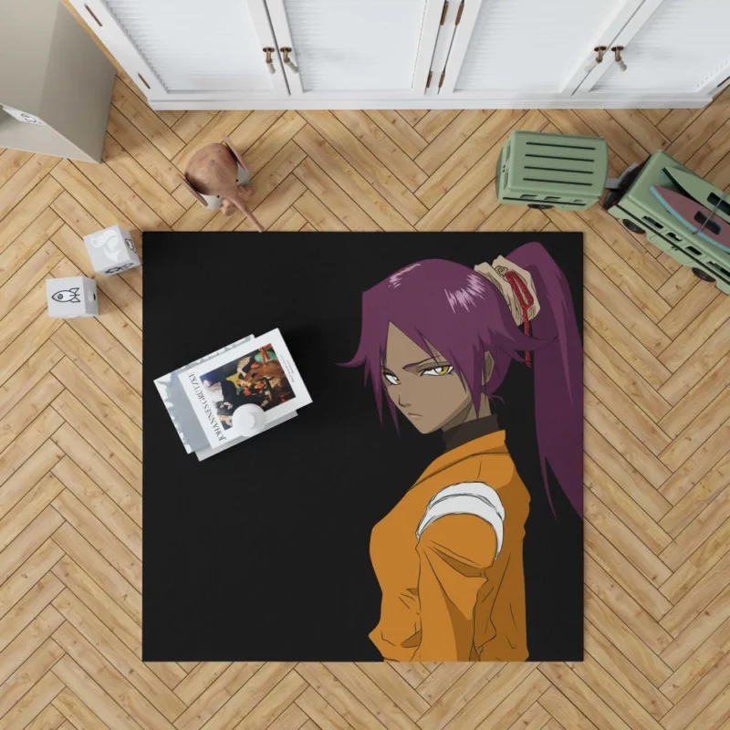 Yoruichi Shihôin Feline Agility Anime Rug