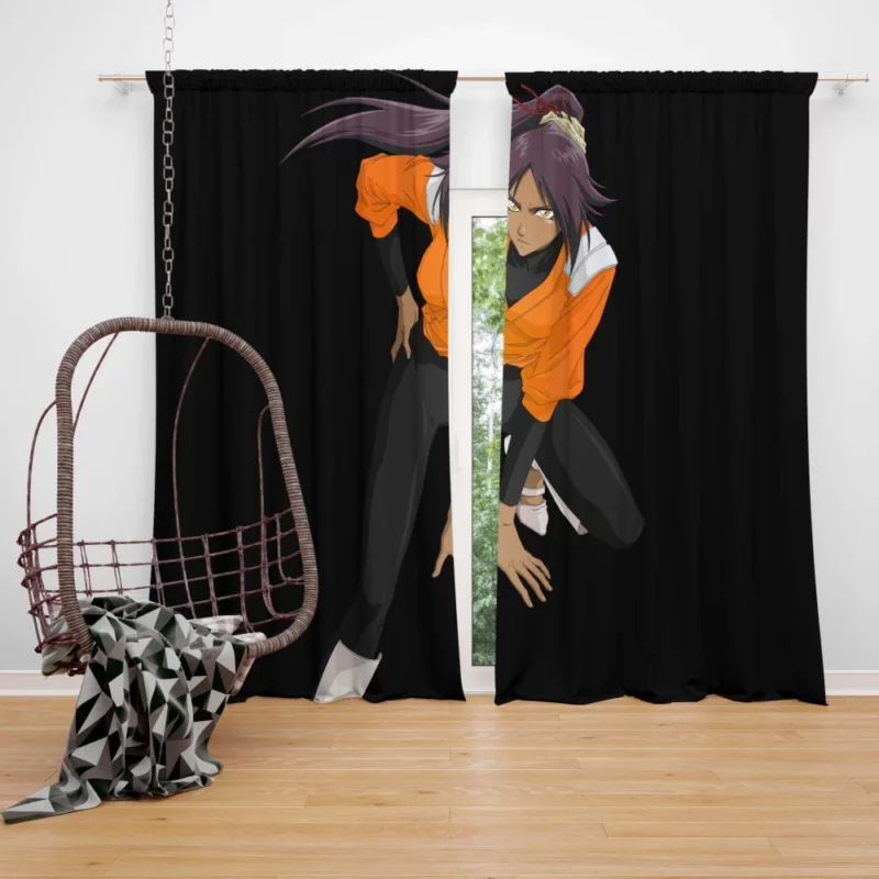 Yoruichi Shihôin Master of Flash Steps Anime Curtain