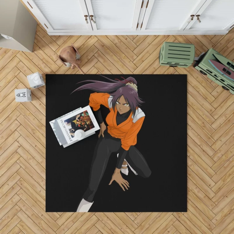 Yoruichi Shihôin Master of Flash Steps Anime Rug