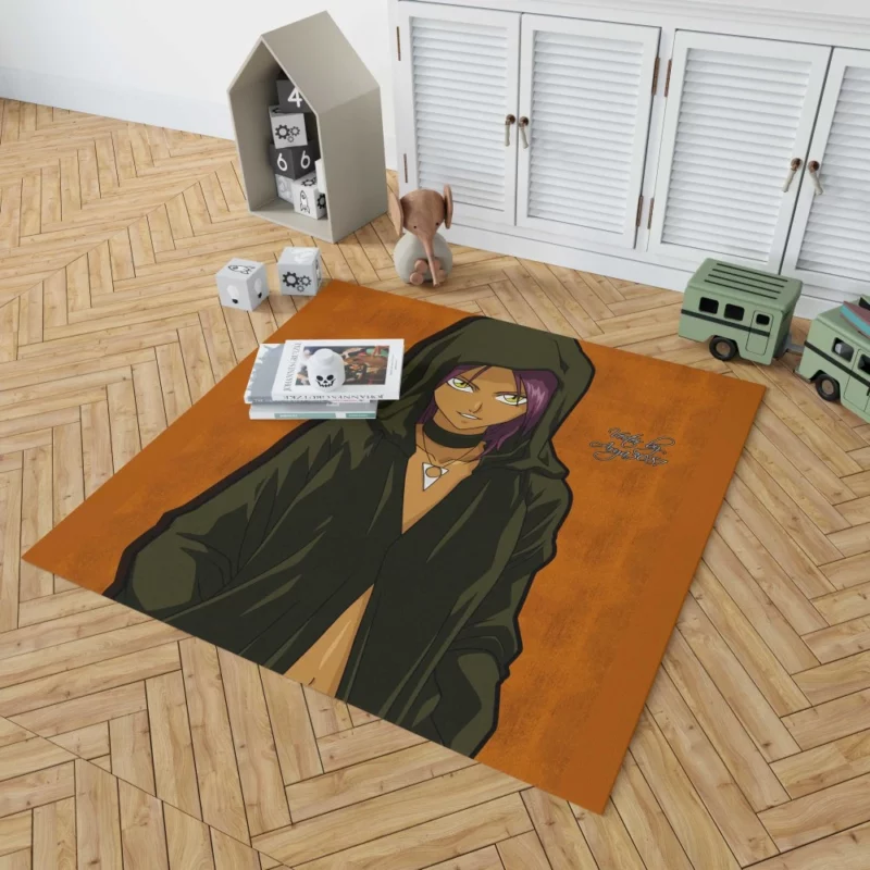 Yoruichi Shihôin Stealthy Anime Prodigy Rug 1