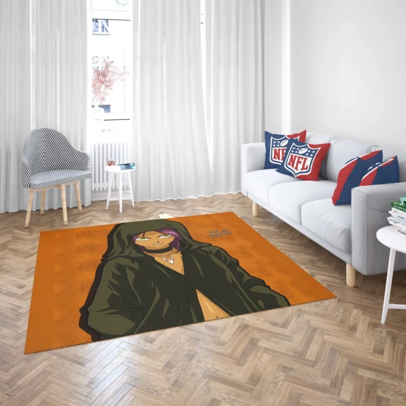 Yoruichi Shihôin Stealthy Anime Prodigy Rug 2