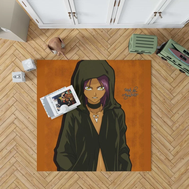 Yoruichi Shihôin Stealthy Anime Prodigy Rug