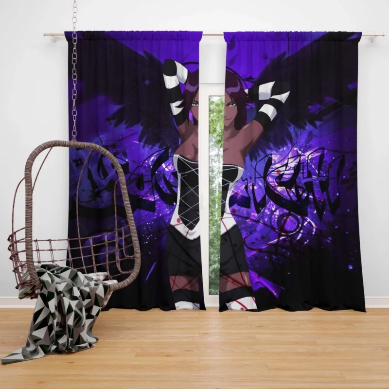 Yoruichi Shihôin Swift and Cunning Anime Curtain