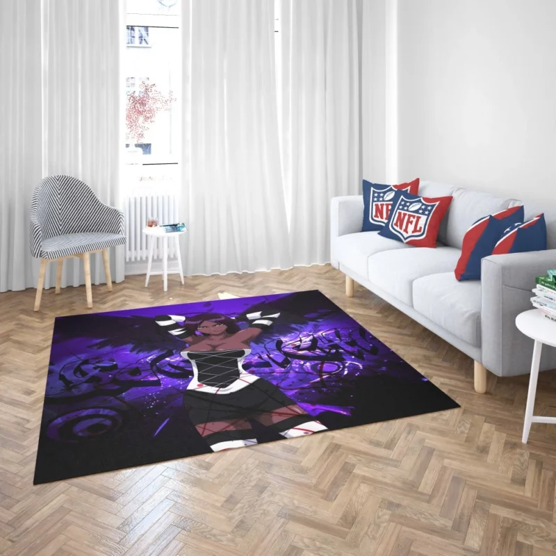 Yoruichi Shihôin Swift and Cunning Anime Rug 2