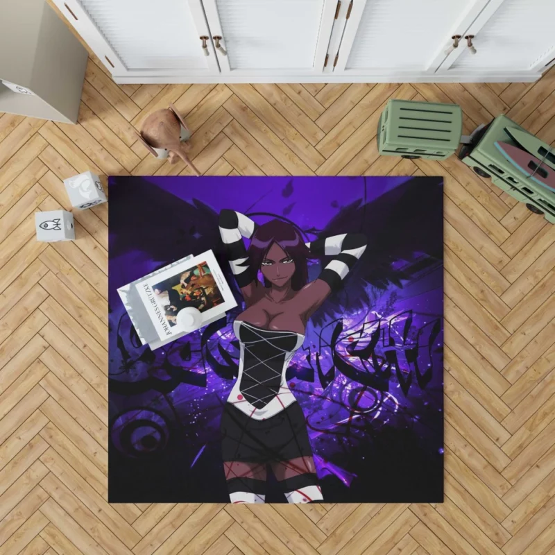 Yoruichi Shihôin Swift and Cunning Anime Rug