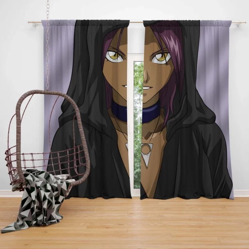 Yoruichi Shihôin Whirlwind Warrior Anime Curtain