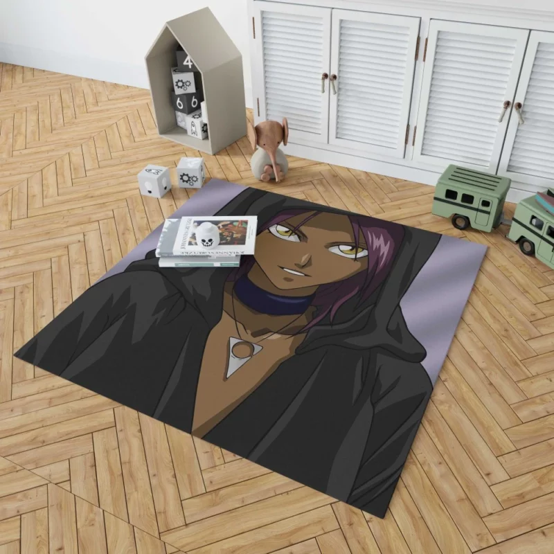 Yoruichi Shihôin Whirlwind Warrior Anime Rug 1