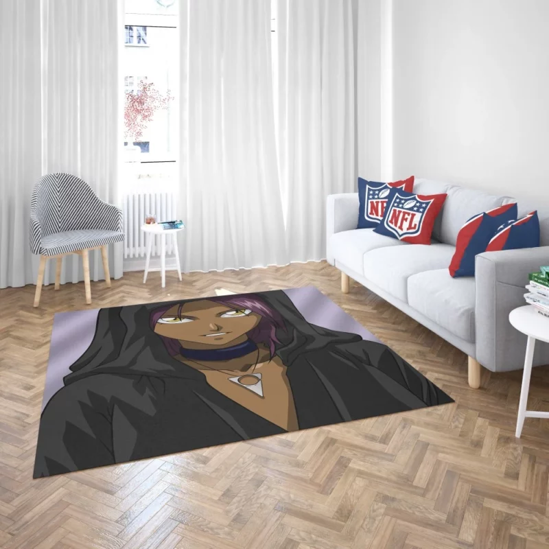 Yoruichi Shihôin Whirlwind Warrior Anime Rug 2