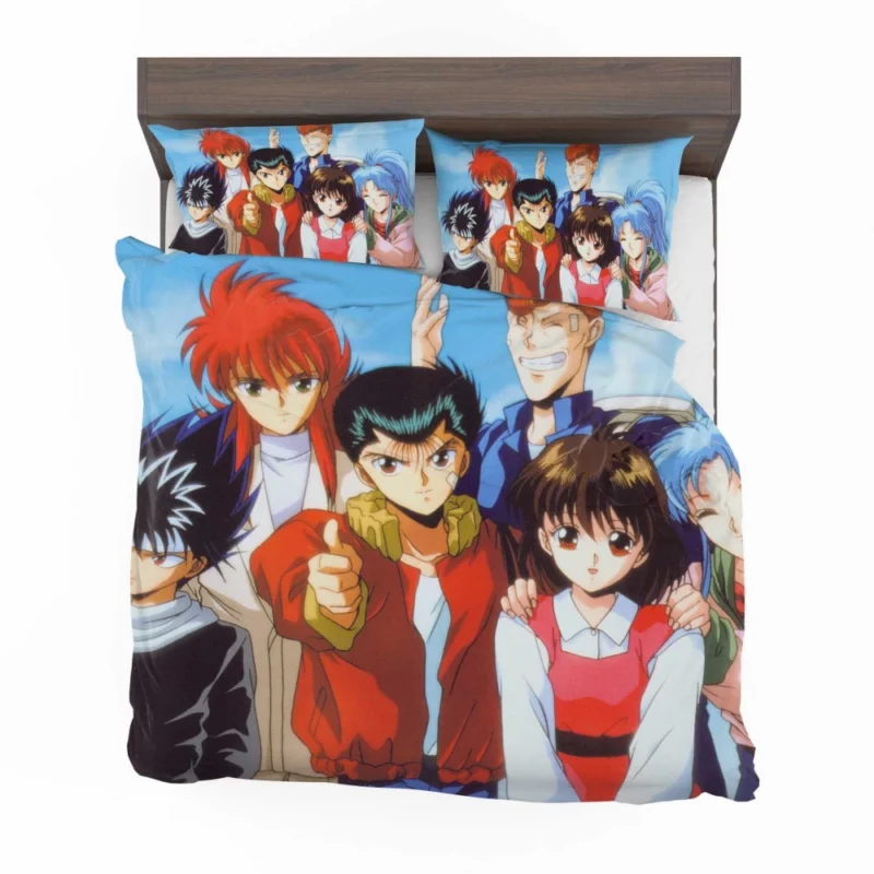 YuYu Hakusho Group Shot Epic Teamwork Anime Bedding Set 1