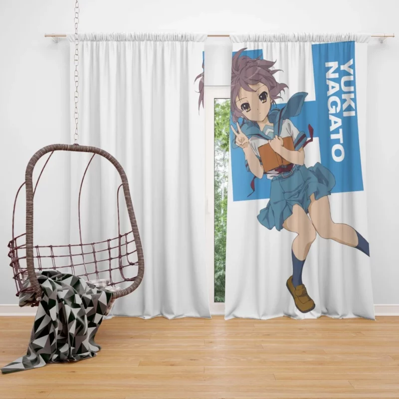 Yuki Astral Observer in Haruhi Suzumiya Anime Curtain