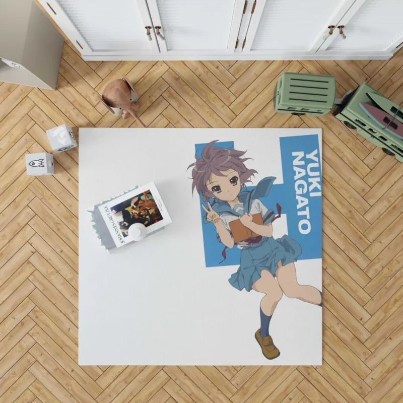 Yuki Astral Observer in Haruhi Suzumiya Anime Rug