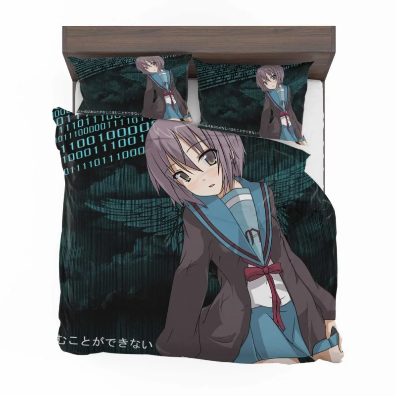 Yuki Nagato Chronicles of Time Anime Bedding Set 1