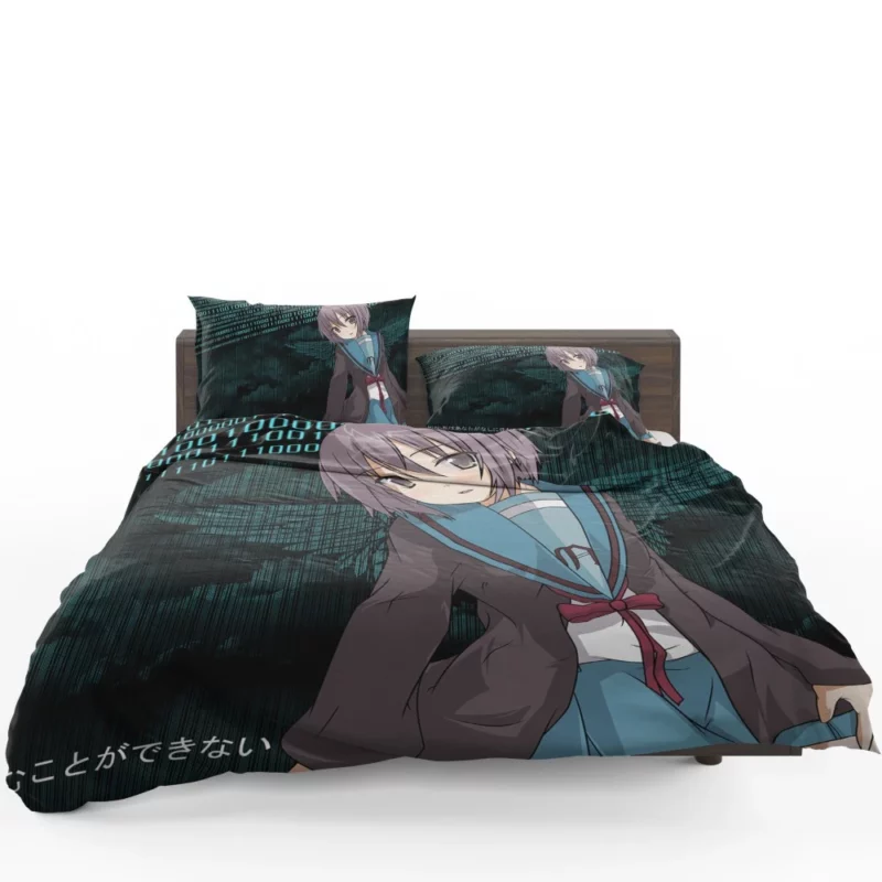 Yuki Nagato Chronicles of Time Anime Bedding Set