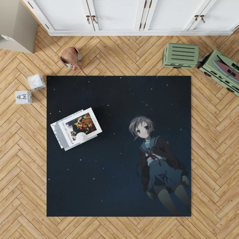 Yuki Nagato Chronicles of an Observer Anime Rug