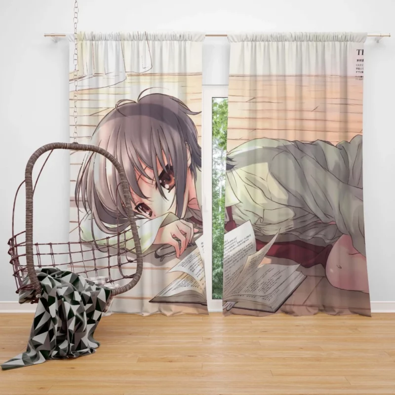 Yuki Nagato Cosmic Observer Anime Curtain