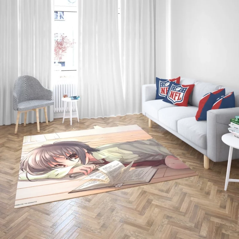 Yuki Nagato Cosmic Observer Anime Rug 2