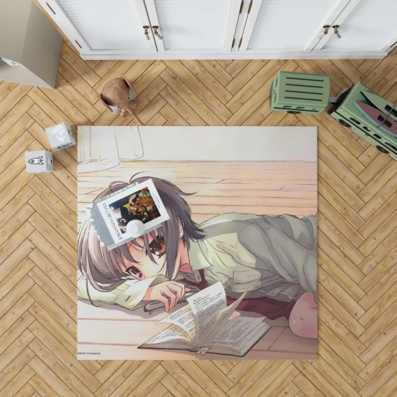 Yuki Nagato Cosmic Observer Anime Rug