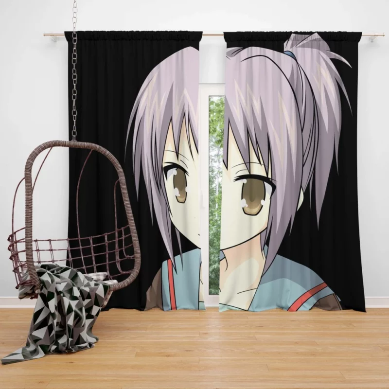 Yuki Nagato Endless Observer Anime Curtain