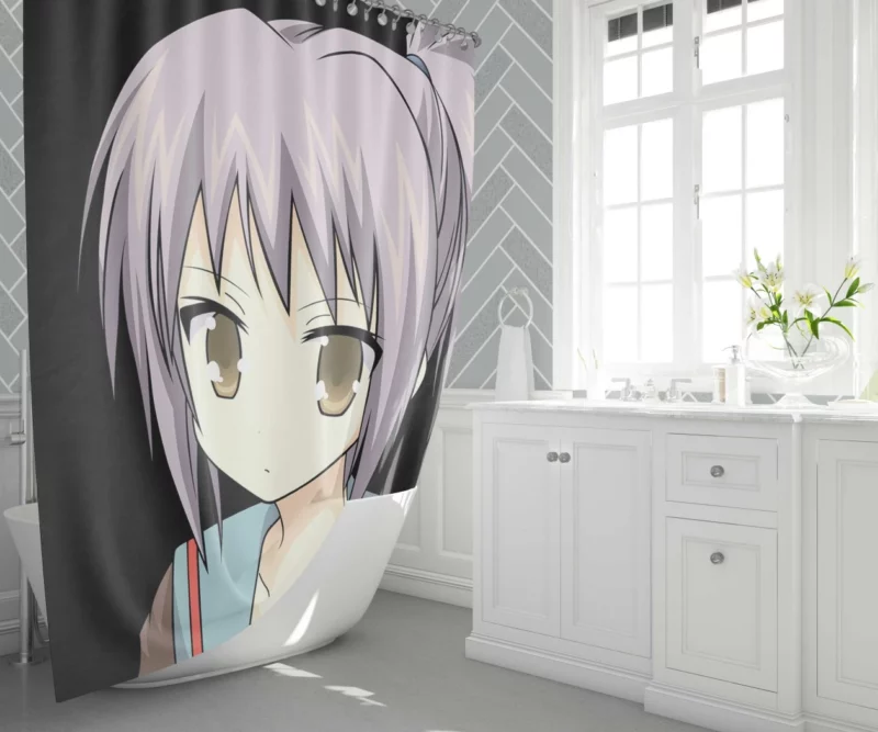 Yuki Nagato Endless Observer Anime Shower Curtain 1