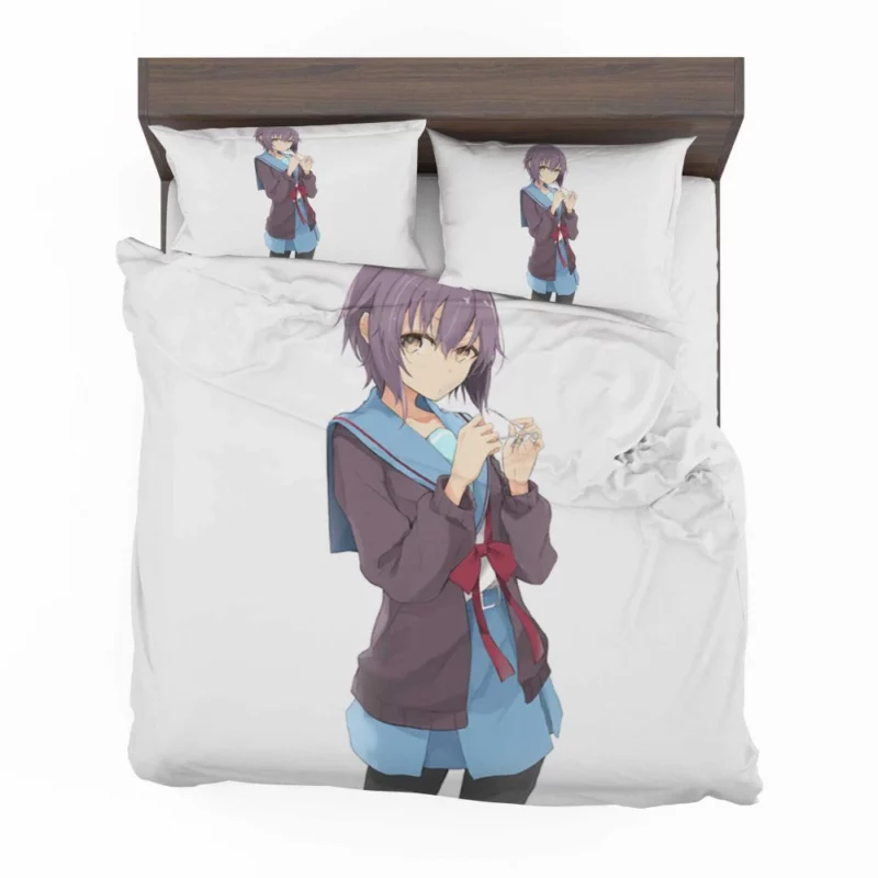 Yuki Nagato Enigma within Haruhi Suzumiya Anime Bedding Set 1