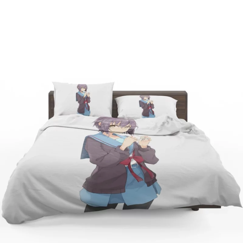 Yuki Nagato Enigma within Haruhi Suzumiya Anime Bedding Set